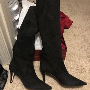 Tamara Mellon icon knee high 75 suede
